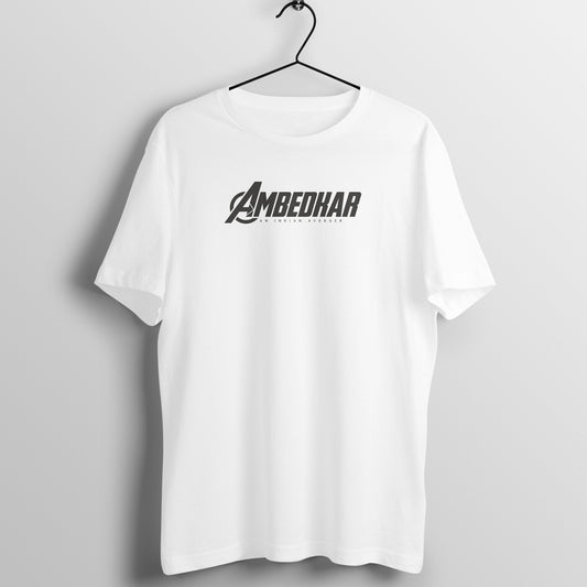 Avenger Ambedkar White T-Shirt