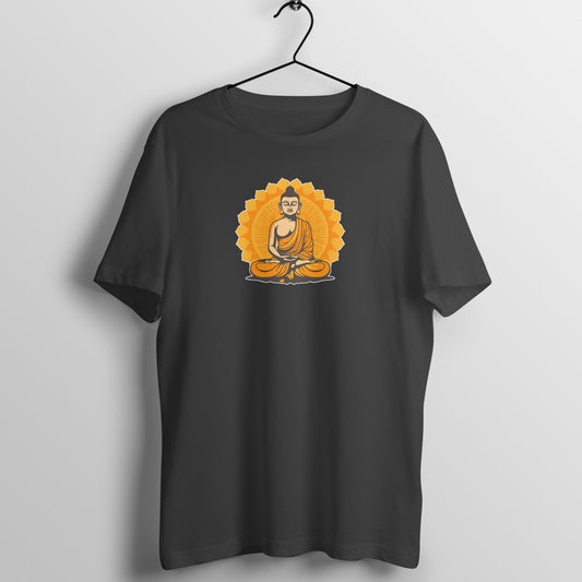 Buddha Art Black T-Shirt